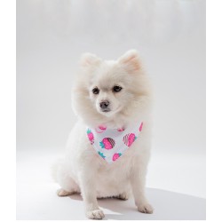 Pet Adjustable Neck Scarf Pet Dog Puppy Cat Neck Scarf Bandana Collar Neckerchief