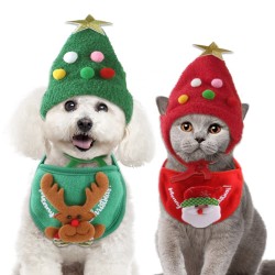 Santa Dog Costume Hats
