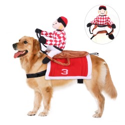 Custom Chucky Dog Costume Pet Chucky Dog Clothes Chucky Doll Holding a Knife Halloween P Autumn Winter Clothes
