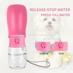 Outdoor Pet Drinking Bottle Foldable Pet Water Bottle