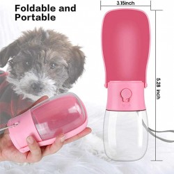 Outdoor Pet Drinking Bottle Foldable Pet Water Bottle