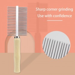 Wholesale the best petpawjoy Wooden Dog Comb