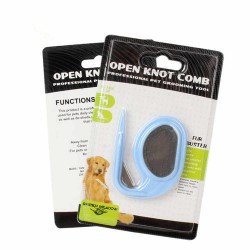 Where to buy cutting comb for dogs knotting comb pet grooming comb from the china supply