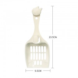 Amazon hot sale petpawjoy Large pp Material Cat Litter Shovel