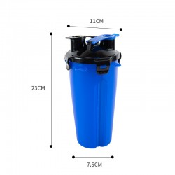 Wholesale Dog Water Bottle With Foldable Bowl Travel Dog Water Bottle