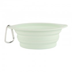 Wholesale Silicone Dog Travel Bowls for Walking Travel Collapsible Dog Portable Food Travel Dog Bowl
