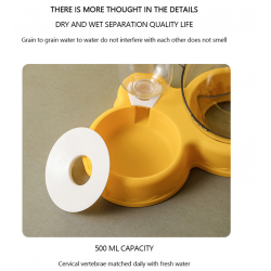 Wholesale Cat Bowl Wet Dry Food Feeding Water Dispenser Luxury Pet Cat Bowl