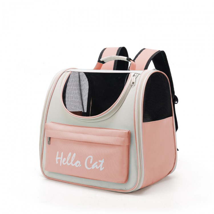 Custom Portable Carriers Zipper Waterproof Backpack for Pets Custom Portable Carriers Zipper Waterproof Backpack for Pets