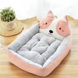Warm pet beds plush Teddy Katten Pet Beds Plush Dog Sofa Pet Product Bed for Dog Cat Pet Dog Bed