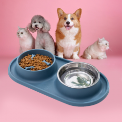 Custom Puppy Feeding Bowl & Pet Food Water Steel Bowl