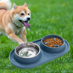 Custom Puppy Feeding Bowl & Pet Food Water Steel Bowl