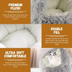 Fleece Pet Cave