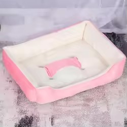 Custom Pet Comfortable Bed Luxury square Bed for pets