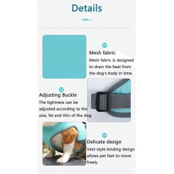 Custom Pet Cooling Vest and Reflective Dog Vest Clothes