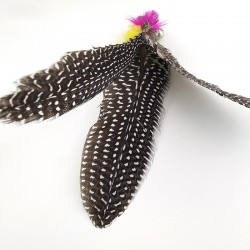 Custom Cat Teaser Plush and Toy with Substitution Feather