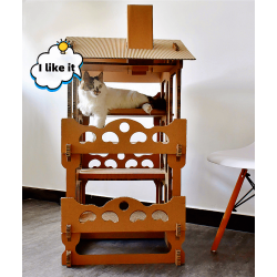 Cat House Cardboard