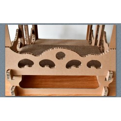 Custom Cat House Cardboard and Durable Cat House Sturdy Tree