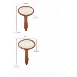 Wholesale Wooden Handle Comb for Grooming Pets Dogs and Cats (Custom Branding & Bulk Supply