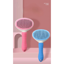 Custom Hair Removal Comb – Self-Cleaning Grooming Comb for Cats and Dogs