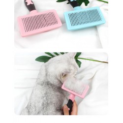 Wholesale Dog hair comb cat hair needle comb pet hair combing device