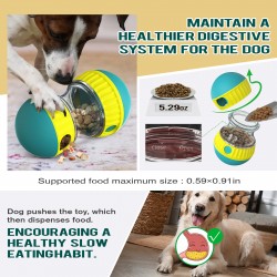 Custom Sustainable Slow Feeder Indestructible Dog Treat Dispenser Puzzle Toy Improved Pet Digestion