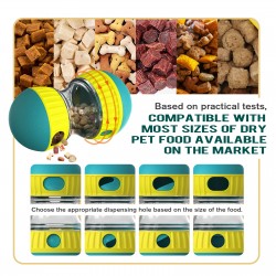 Custom Sustainable Slow Feeder Indestructible Dog Treat Dispenser Puzzle Toy Improved Pet Digestion
