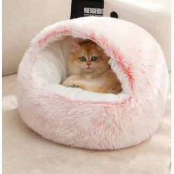 Wholesale Soft Cat Bed Plush Cave Ideal for Rest or Feeding