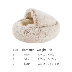 Wholesale Soft Cat Bed Plush Cave – Ideal for Rest or Feeding