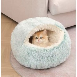 Wholesale Soft Cat Bed Plush Cave – Ideal for Rest or Feeding