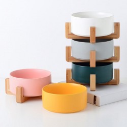 Wholesale Pet Wooden Bowl