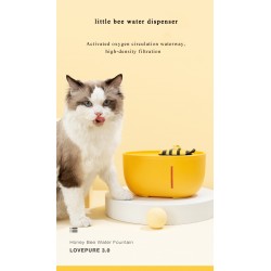 Custom Pet Water Dispenser Charging Power Source Cat Water Fountain Food Usage Bottle Shape Box