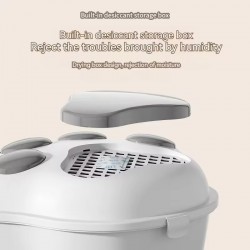 Wholesale Pet Food Bucket Small Hot Plastic Cat & Dog Container Airtight & With Spoon