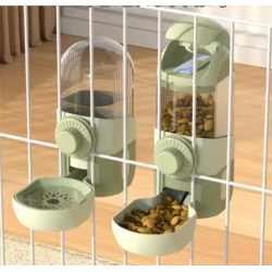 Wholesale Pet Feeder Bowl New Design Water Fountain Dispenser Cage Hanging With Rounded Shape Food Bowls