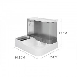 Wholesale Cat Water Dispenser Large-Capacity & for Small Dogs Medium Size Bottle Made of PP for Pets' Food & Drink