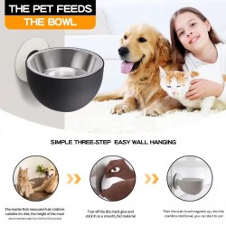 Wholesale Cat Steel Bowl Rounded Anti-Slip Anti-Tipping Neck Protection Comfortable Drinking Feeding