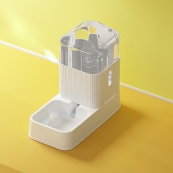 Custom Cat Drinking Fountain Automatic Pet Water Feeder Bottle-Shaped Product Supplies