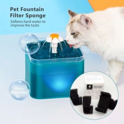 Transparent Pet Water Fountain