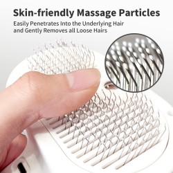 Rechargeable Pets Hair Comb Cat Moss Lamp Steamy Cat Brush Pet Grooming Dog Hair Comb