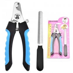Wholesale Pet Nail Clippers Stainless Steel Dog Grooming Trimmer With Plastic Scissors for Cat Dog Nail Care