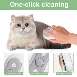Silicone Steam Cat Brush Shampoo Massage Dog Grooming Tool