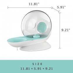 Wholesale Pet Water Dispenser Automatic Plastic Pet Food Drinking Water Dispenser Fountain