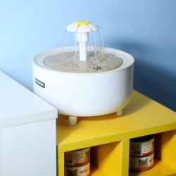 Custom Pet Water Dispenser USB Charging Cotton Filters Faucet Kit Automatic Power Off Cat Water Dispenser