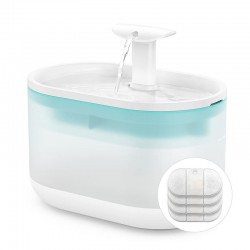 Transparent Cat Water Bowl