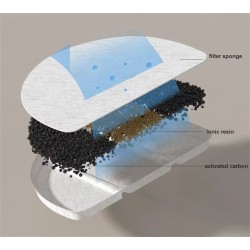Wireless Cat Water Fountain Intelligence Water Feeder for Cat APP Control ABS Plastic Smart Water Dispenser