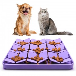 Silicone Puzzle Dog Bowl