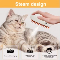 Shampoo Massage Steam Cat Brush
