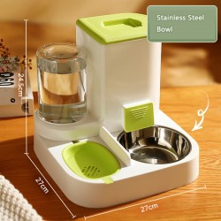 Custom Dogs Water Bowl Stainless Steel Plastic Ceramics Bowl Automatic Cat Dog Pet Water Dispenser Bowl