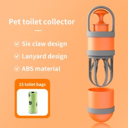Portable Dog Pooper Scooper ABS Plastic Pet Poop Picker