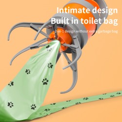 Portable Dog Pooper Scooper ABS Plastic Pet Poop Picker
