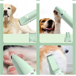 Wholesale Rechargeable Grooming Kit Low Noise Hair Clippers Nail Grinder Shaver Pet Supplies